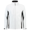 Afbeeldingen van TRICORP Softshell bi-colour 402002 wit/donkergrijs L