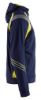 Afbeeldingen van BLÅKLÄDER Hoodie met hele rits Visible 3433 marineblauw/High Vis geel XL