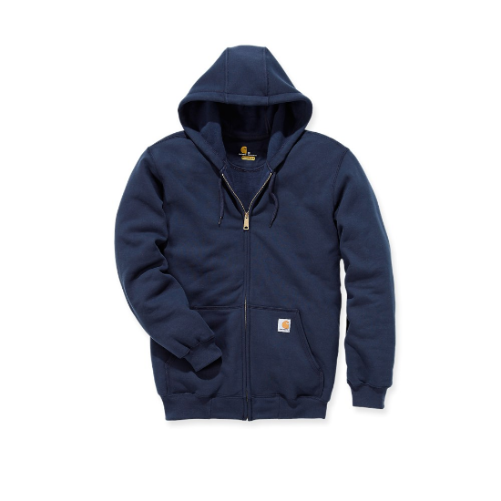 Afbeeldingen van CARHARTT Sweatshirt met capuchon en rits K122 new navy L