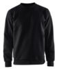 Afbeeldingen van BLÅKLÄDER Sweatshirt jersey ronde hals 3364 zwart M