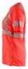 Afbeeldingen van BLÅKLÄDER T-shirt dames 3502 High Vis rood M