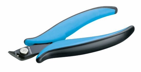 Afbeeldingen van GEDORE Miniatuur elektronica kopkniptang 48° gebogen