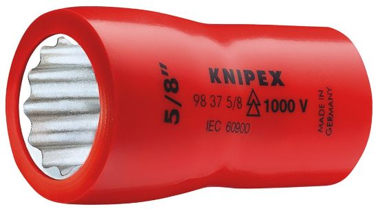 Afbeeldingen van KNIPEX Inzetsteeksleutel ⅜" 98373/4" DIN60900