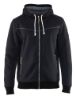 Afbeeldingen van BLÅKLÄDER Hoodie met warme voering 4933 zwart 2XL