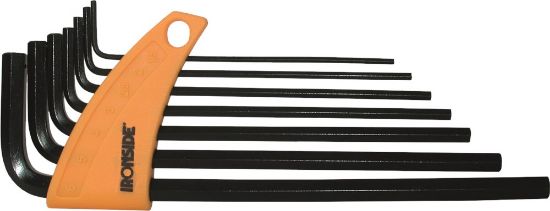 Afbeeldingen van IRONSIDE Inbussleutelset 1,5-6MM met houder 7x