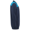 Afbeeldingen van TRICORP Polosweater bi-colour Naden 302004 inkt/turquoise L