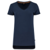 Afbeeldingen van TRICORP T-shirt Premium V-hals dames 104006 inkt L