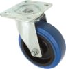 Afbeeldingen van KELFORT Zwenkwiel blauw EV met rollager 200MM
