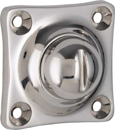 Afbeeldingen van OXLOC Rozet vrij/bezet TON-model glans 39X8MM