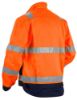 Afbeeldingen van BLÅKLÄDER Jack ongevoerd 4023 High Vis oranje/marineblauw S