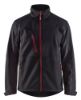 Afbeeldingen van BLÅKLÄDER Softshell jack 4950 zwart/rood L