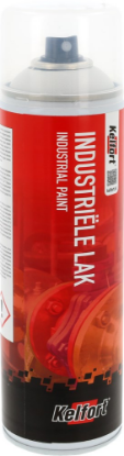 Afbeeldingen van KELFORT Industrie lak lichtgrijs RAL 7035 500ML