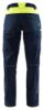 Afbeeldingen van BLÅKLÄDER Werkbroek industrie dames met stretch 7144 donker marineblauw/High Vis geel C36