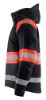 Afbeeldingen van BLÅKLÄDER Winterjas 4480 zwart/High Vis rood L