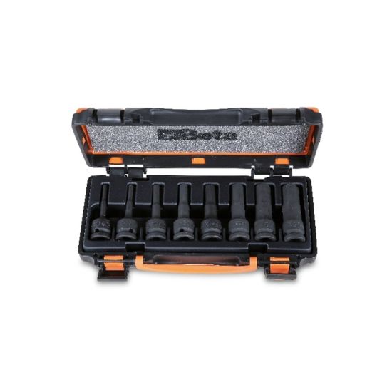 Afbeeldingen van BETA Slagdoppenset ½" inbus 5-19MM 720ME/C8 8x