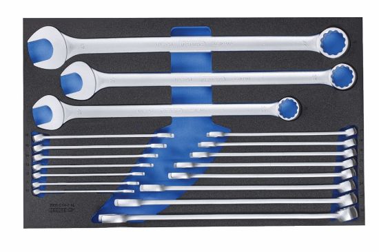 Afbeeldingen van GEDORE Ringsteeksleutelset 2005 CT4-7 XL in 4/4 CT module 18x