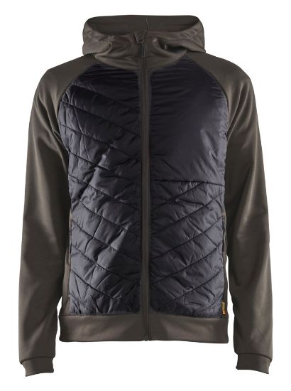 Afbeeldingen van BLÅKLÄDER Hybride sweater 3463 groen/zwart M