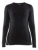 Afbeeldingen van BLÅKLÄDER Onderhemd vlamvertragend dames 68% merinowol 7213 zwart XS