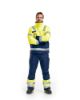Afbeeldingen van BLÅKLÄDER Winterwerkbroek 1862 High Vis geel/marineblauw C56