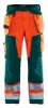 Afbeeldingen van BLÅKLÄDER Werkbroek 1568 High Vis oranje/groen D88
