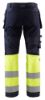 Afbeeldingen van BLÅKLÄDER Werkbroek Multinorm Inherent met stretch 1487 marineblauw/High Vis geel C48