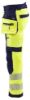 Afbeeldingen van BLÅKLÄDER Softshell werkbroek 1820 High Vis geel/marineblauw C48