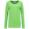 Afbeeldingen van TRICORP T-shirt met lange mouwen dames 101010 limoen S