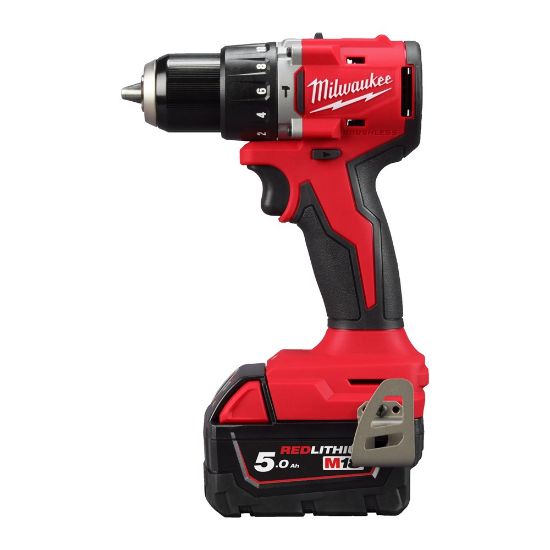 Afbeeldingen van MILWAUKEE Accu klopboormachine compact M18BLPDRC-202C 18V 2x 2,0Ah in HD-Box