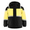 Afbeeldingen van BLÅKLÄDER Winterjas kinderen 4858 zwart/High Vis geel C152