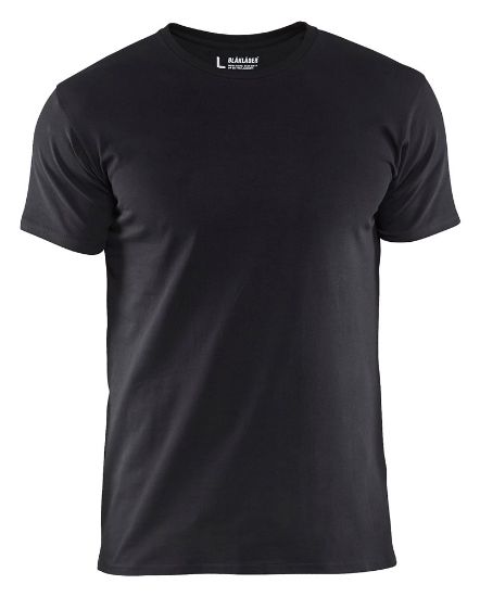 Afbeeldingen van BLÅKLÄDER T-shirt Slim-Fit 3533 zwart L