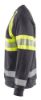 Afbeeldingen van BLÅKLÄDER Sweater 3359 medium grijs/High Vis geel XL