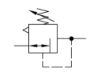 Afbeeldingen van Drukregelaar G¼" 10bar met manometer 50MM BG1