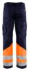 Afbeeldingen van BLÅKLÄDER Werkbroek 1564 marineblauw/High Vis oranje D100