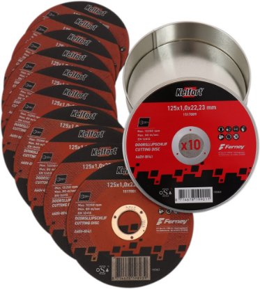 Afbeeldingen van KELFORT Doorslijpschijf vlak dun 125X1MM 10x