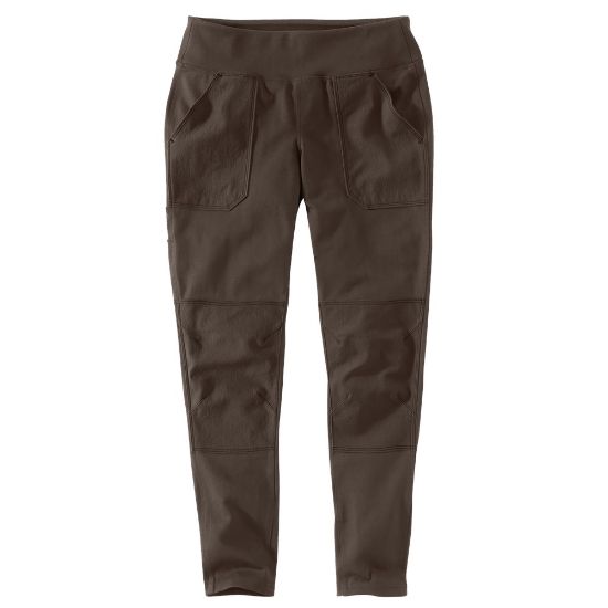 Afbeeldingen van CARHARTT Legging Force Utility dames 102482 dark coffee S