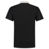 Afbeeldingen van TRICORP Poloshirt contrast 201004 zwart/grijs L