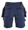 Afbeeldingen van BLÅKLÄDER Short dames met 4-weg stretch 7124 donker marineblauw/zwart C42