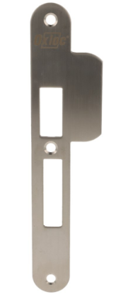 Afbeeldingen van OXLOC Sluitplaat RVS rond korte lip