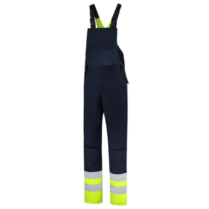 Afbeeldingen van TRICORP Amerikaanse overall High Vis 753006 inkt/fluor geel 42