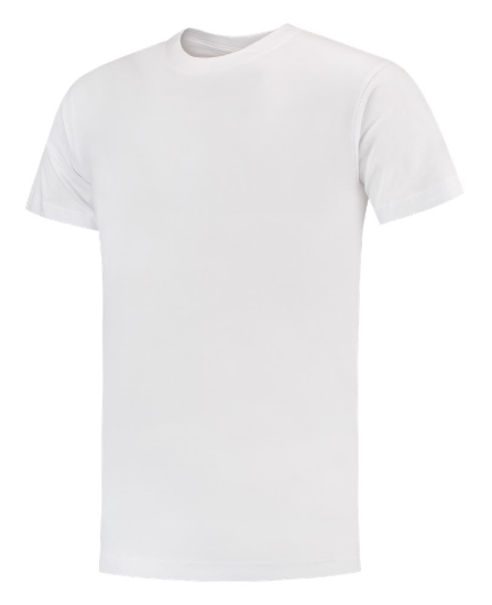Afbeeldingen van TRICORP T-shirt 60°C wasbaar 101017 wit L