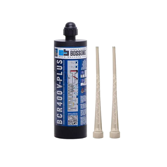 Afbeeldingen van BOSSONG Injectiemortel emmer OSR400 V-PLUS 400ML 12x + mixtuit 24x