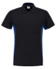 Afbeeldingen van TRICORP Poloshirt bi-colour + borstzak 202002
