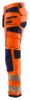 Afbeeldingen van BLÅKLÄDER Werkbroek met 4-weg stretch 1997 High Vis oranje/marineblauw D116