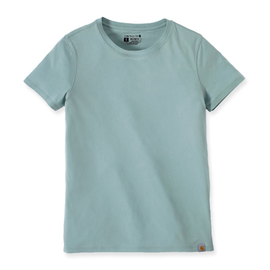 Afbeeldingen van CARHARTT T-shirt ronde hals dames 105740 blue surf M