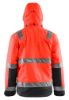 Afbeeldingen van BLÅKLÄDER Winterjas 4870 High Vis rood/zwart 2XL