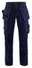 Afbeeldingen van BLÅKLÄDER Werkbroek dames 1545 marineblauw C48