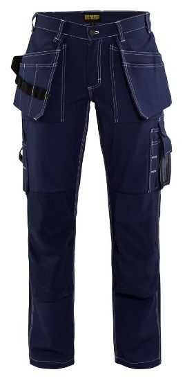 Afbeeldingen van BLÅKLÄDER Werkbroek dames 1545 marineblauw C48