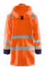 Afbeeldingen van BLÅKLÄDER Regenjas LEVEL 3 4326 High Vis oranje/marineblauw XS