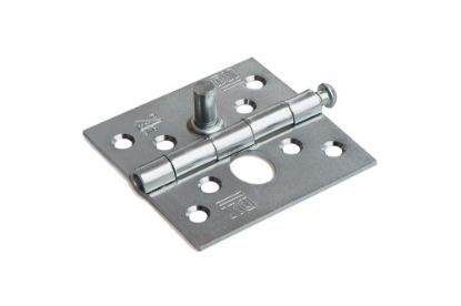 Afbeeldingen van Scharnier SKG** recht + losse pen VZ 76X76MM
