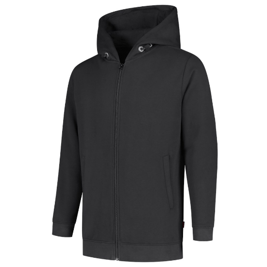 Afbeeldingen van TRICORP Sweatvest met capuchon 60°C wasbaar 301014 donkergrijs 3XL